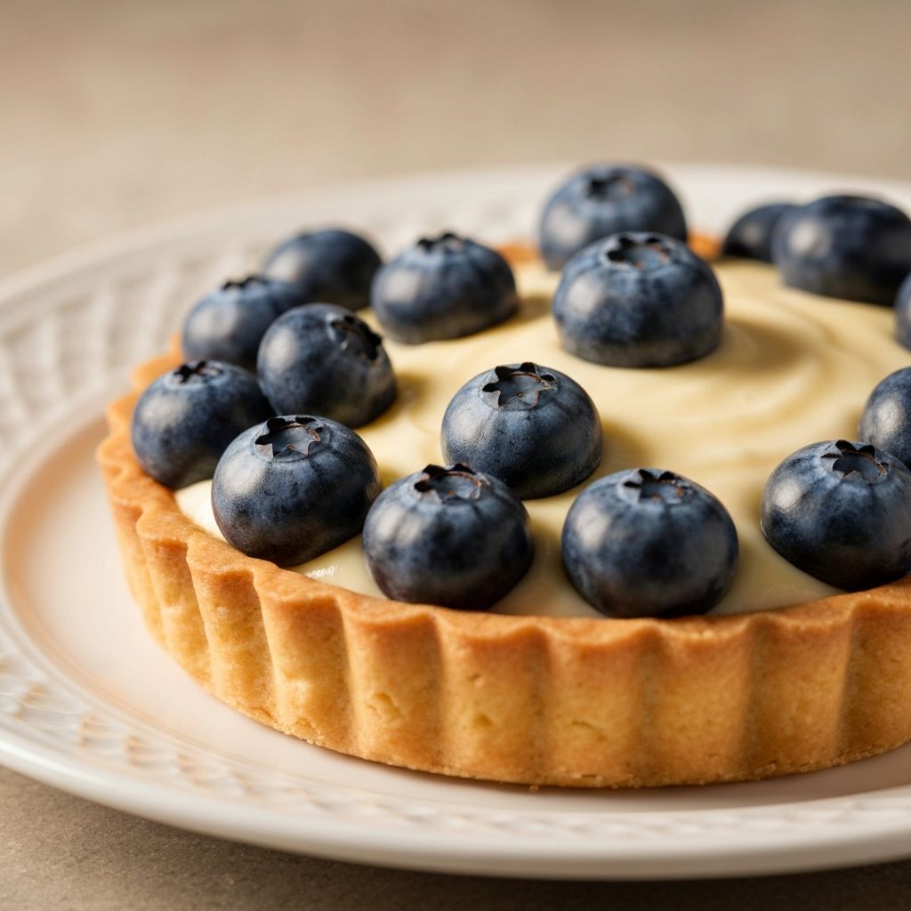 블루베리 타르트